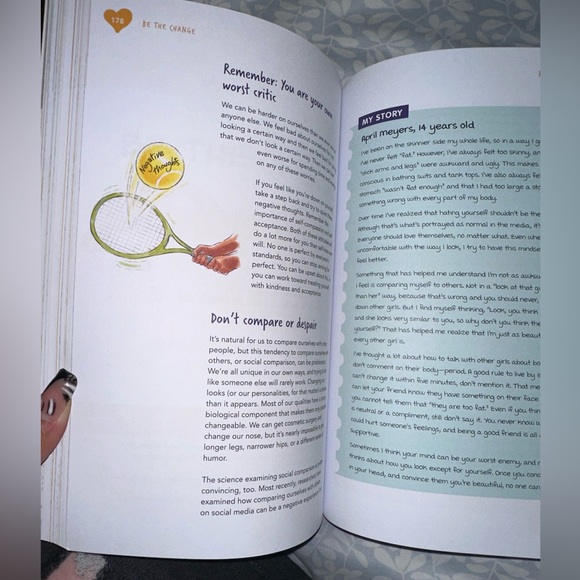 The Body Image Book for Girls: Love Yourself and Grow Up Fearless - Picture 5 of 6